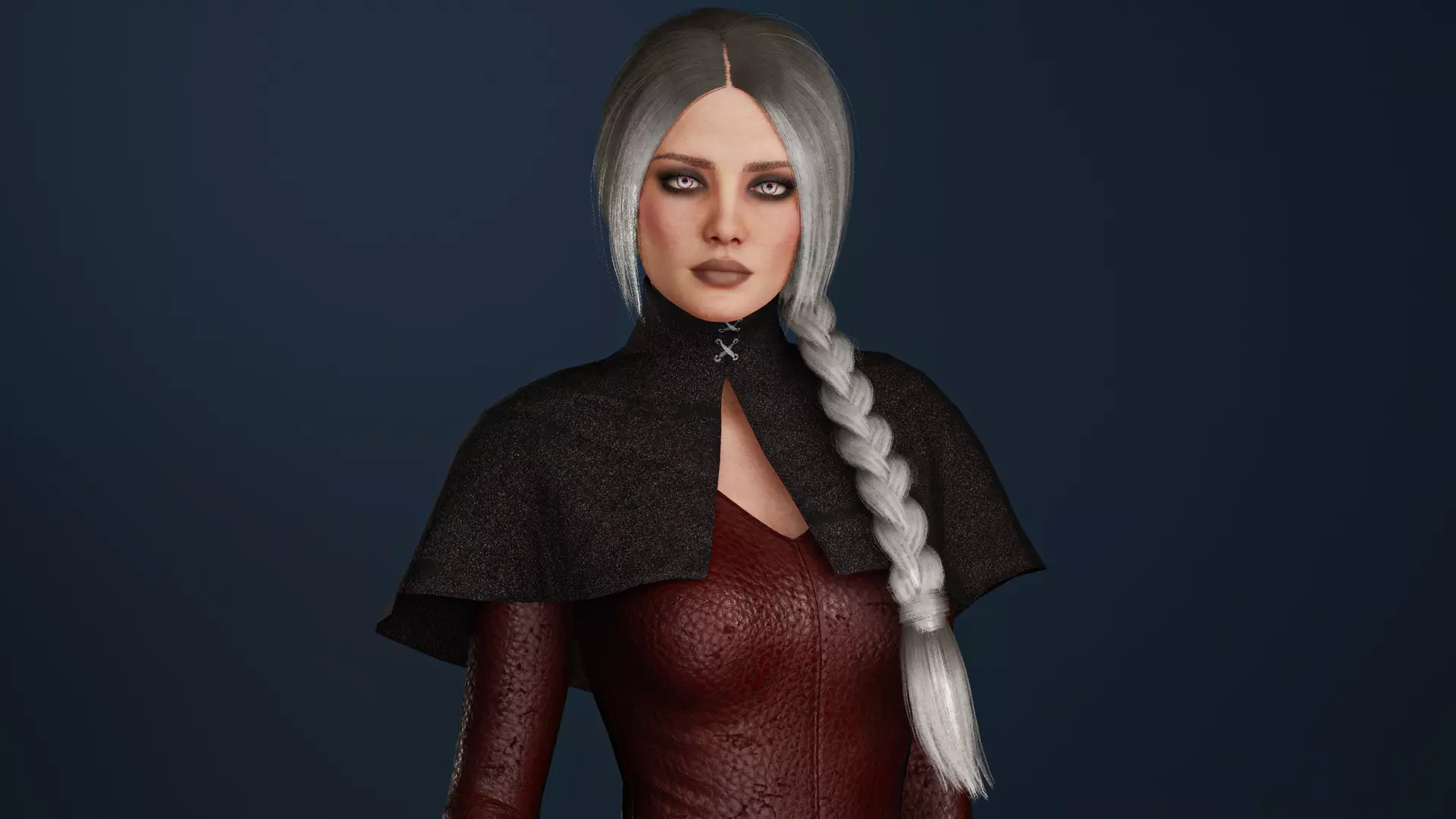 Rogue Low-poly 3D model_3