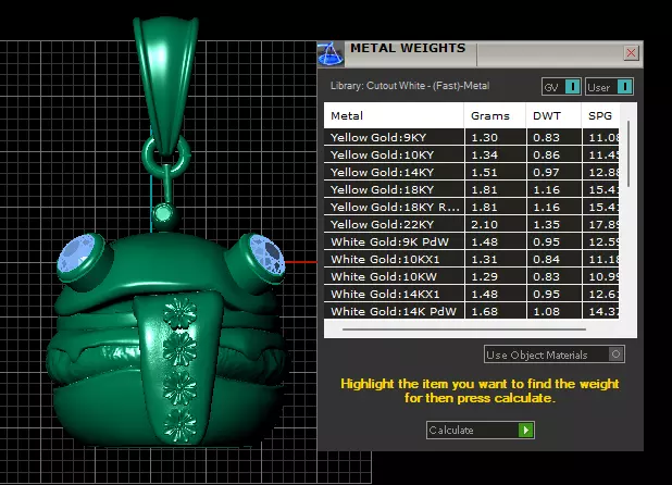 Frog Burger Pendant 3D print model_6