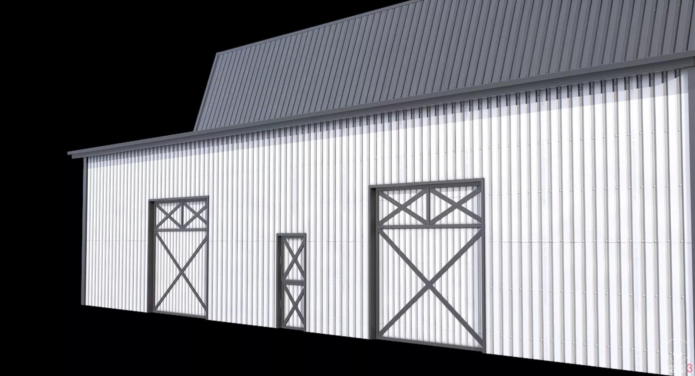 Farm Barn  19 PBR Low-poly 3D model_11