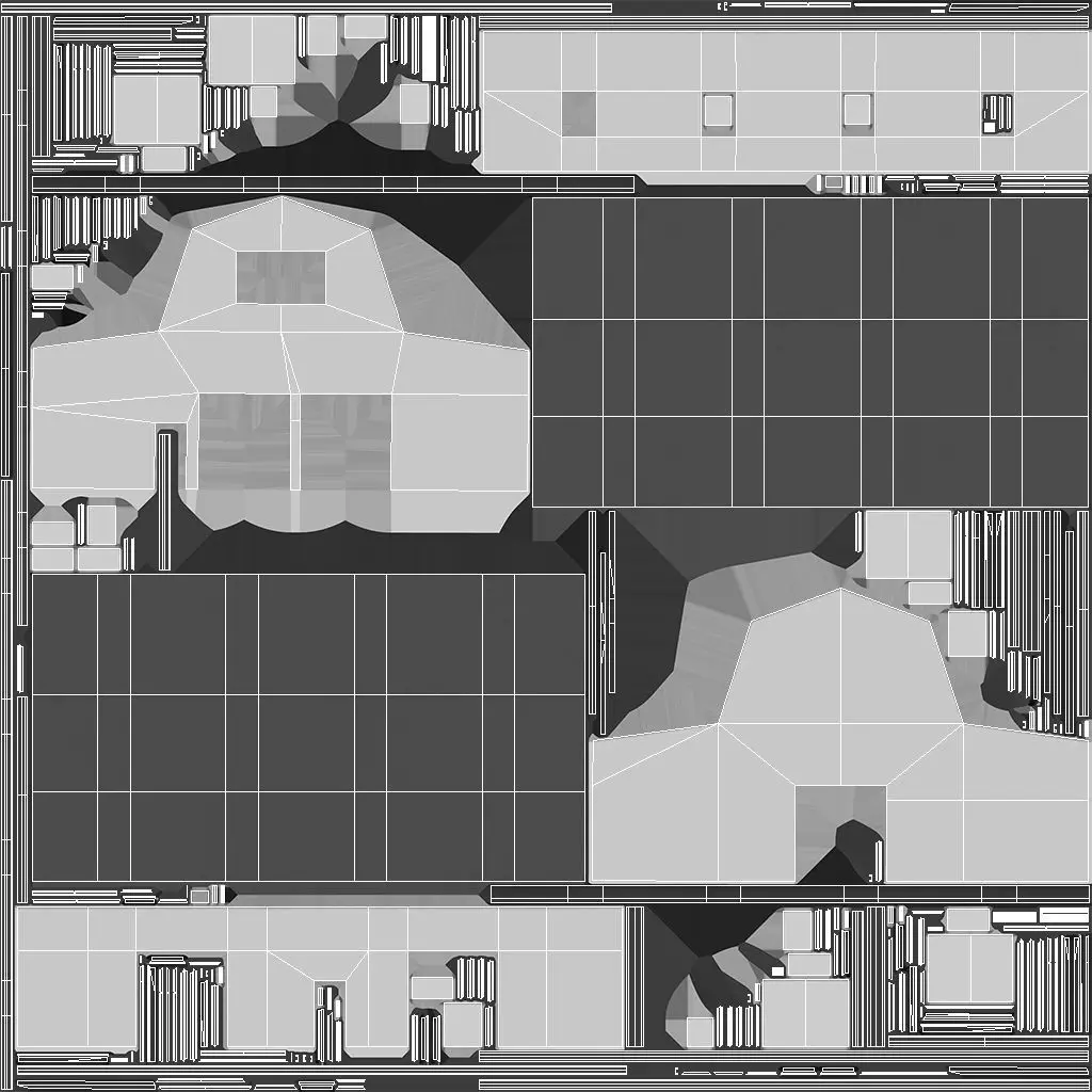 Farm Barn  19 PBR Low-poly 3D model_7