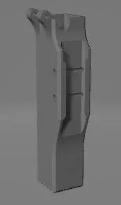 Main Body Battery Case and Battery Holder LID 3D print model_1