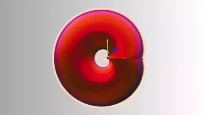 Red Blood Cell Morphed - 45K Tris -Raw Shape