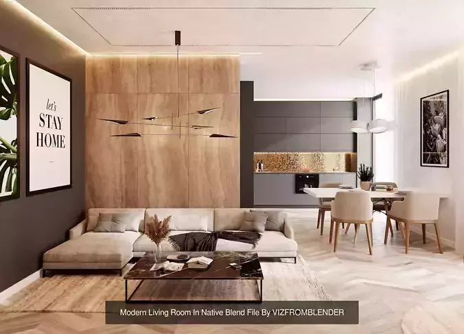 Interior bundle vol 2 by VIZFROMBLENDER 3D Model Collection 3D Model Pack 7