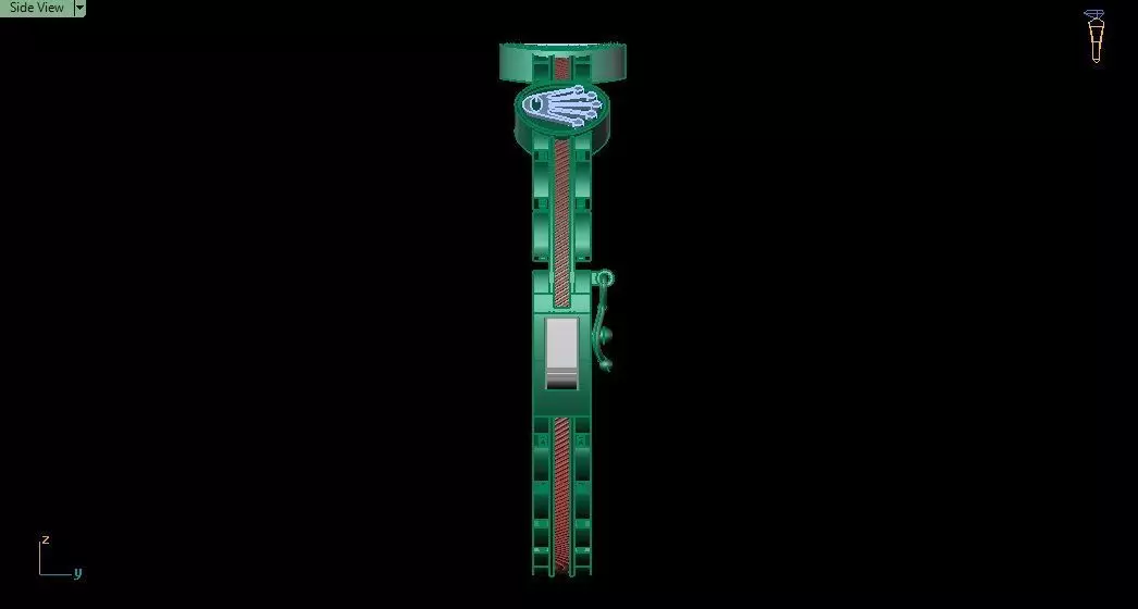 Luxury Rolex Bracelet 0057 - 3 size 3D print model_12