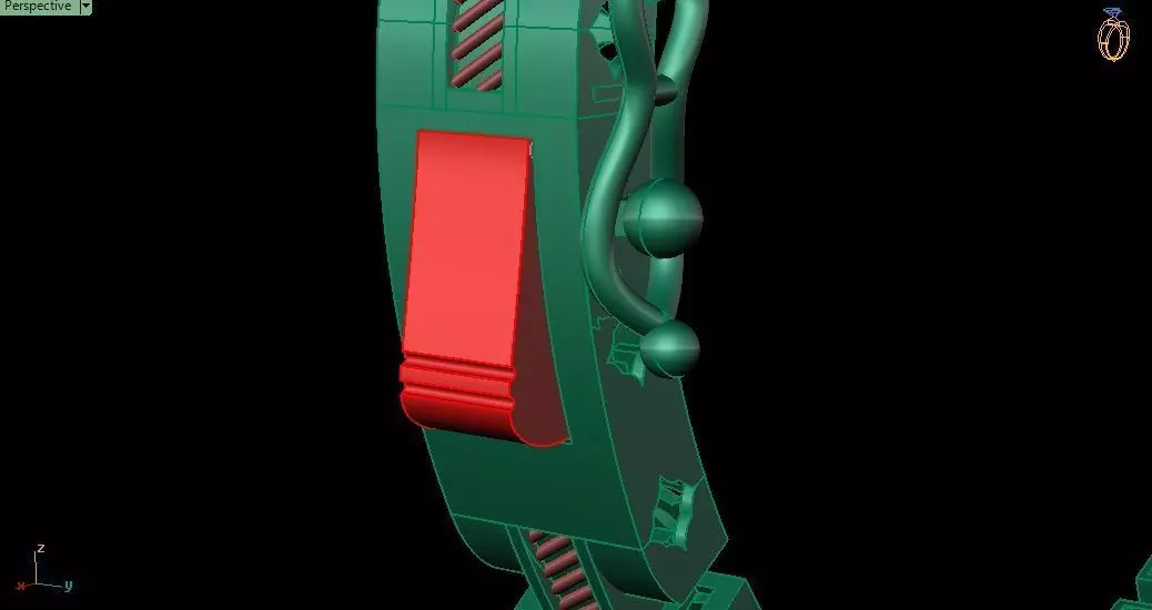 Luxury Rolex Bracelet 0057 - 3 size 3D print model_14
