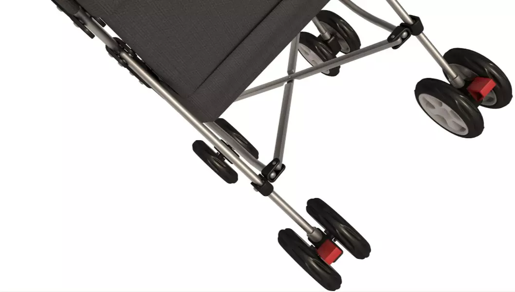 Baby Stroller 3D model_5