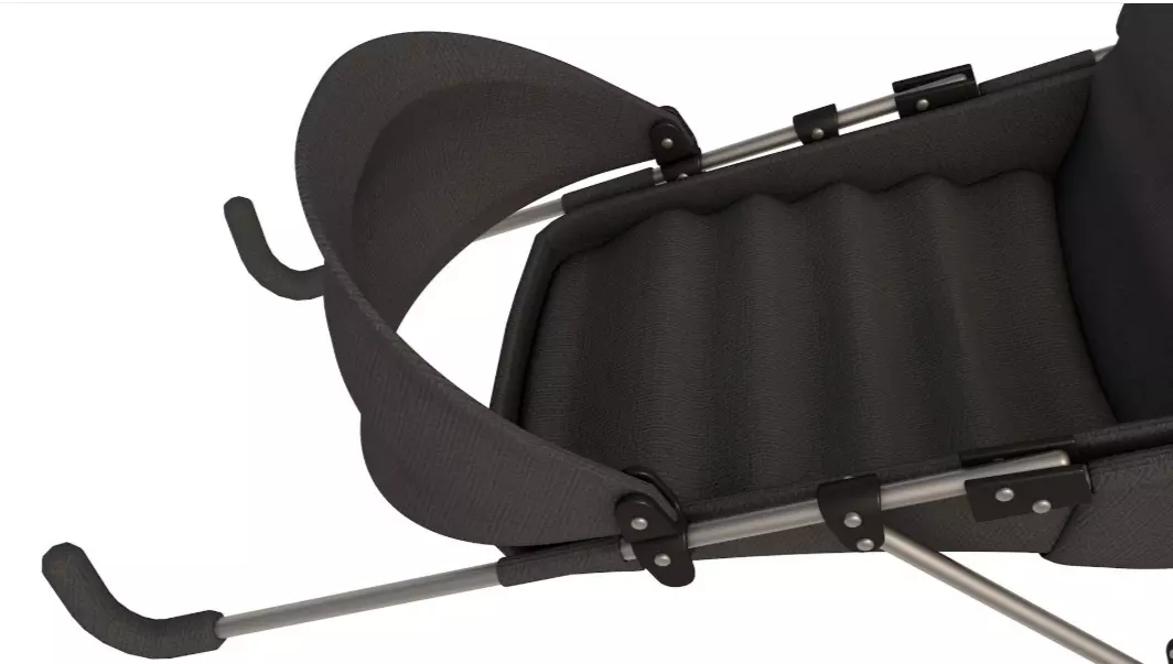 Baby Stroller 3D model_4