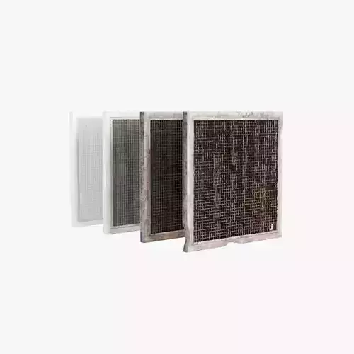 Ceiling Return Air Grille - 4 Pack 3D model