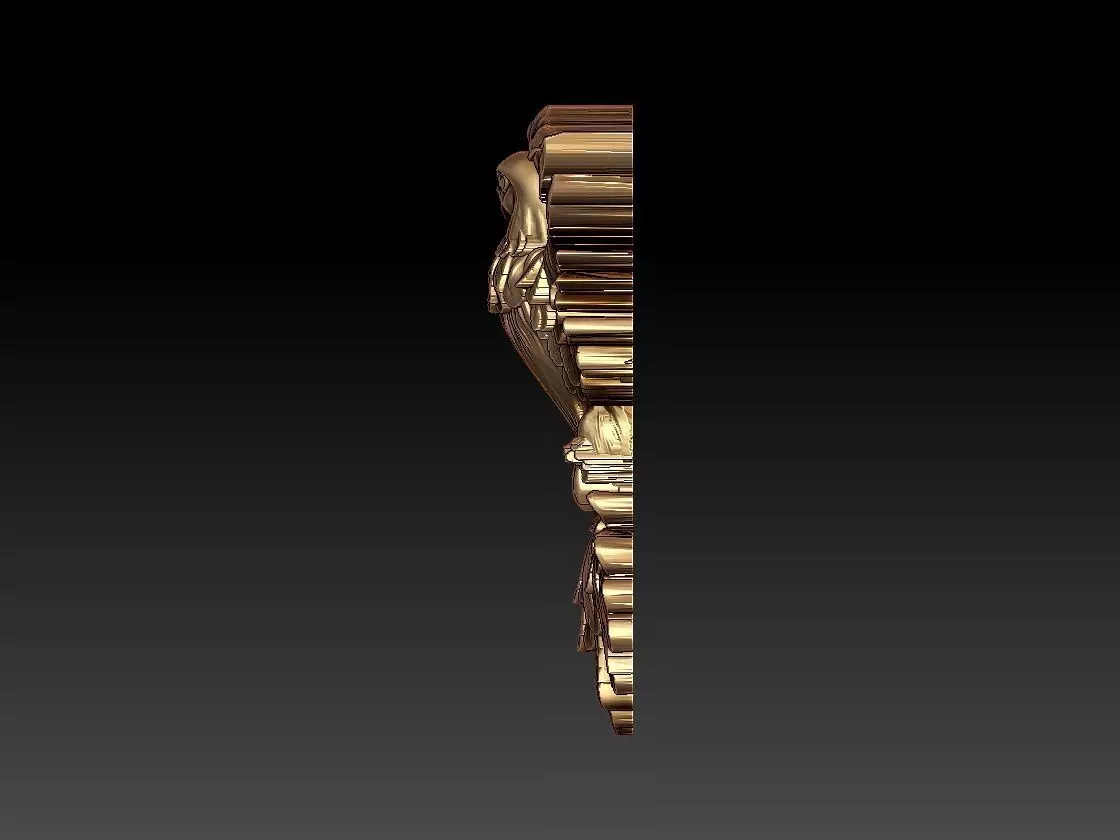 pigeon pendent Free 3D model_3