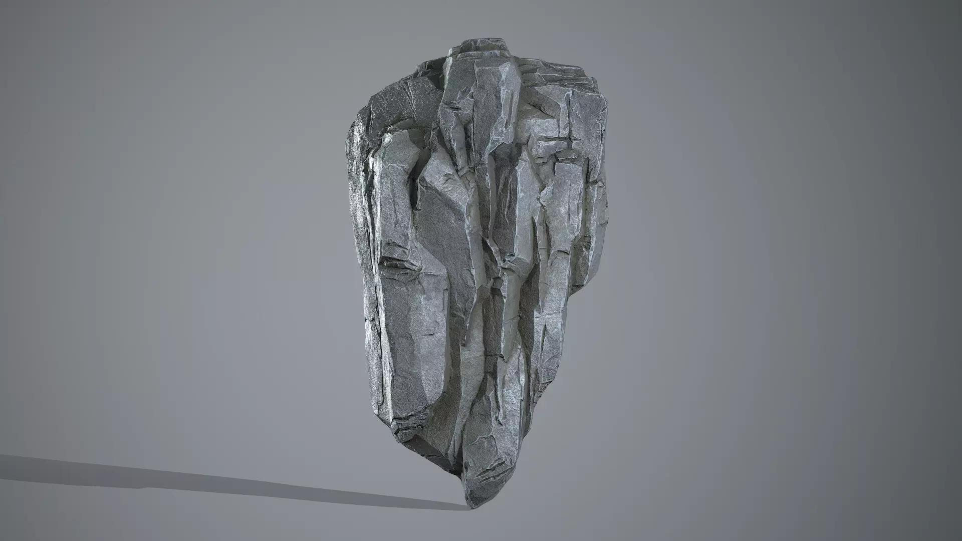 Modular Cliff Rock - Game Ready Asset Free low-poly 3D model