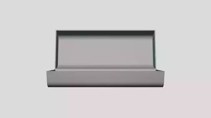 Glasses Case - Geometry Only No Textures No Materials