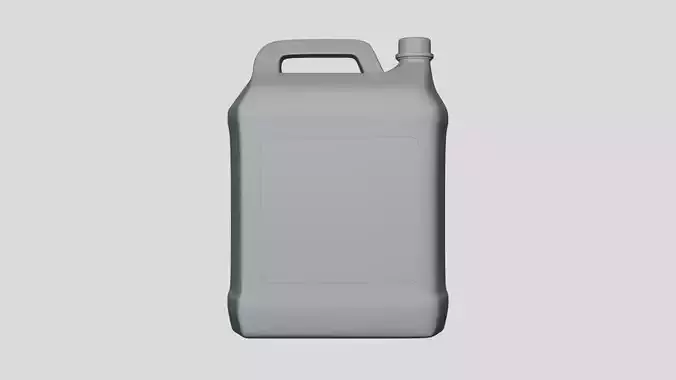 Jerry Can - Geometry Only No Textures No Materials
