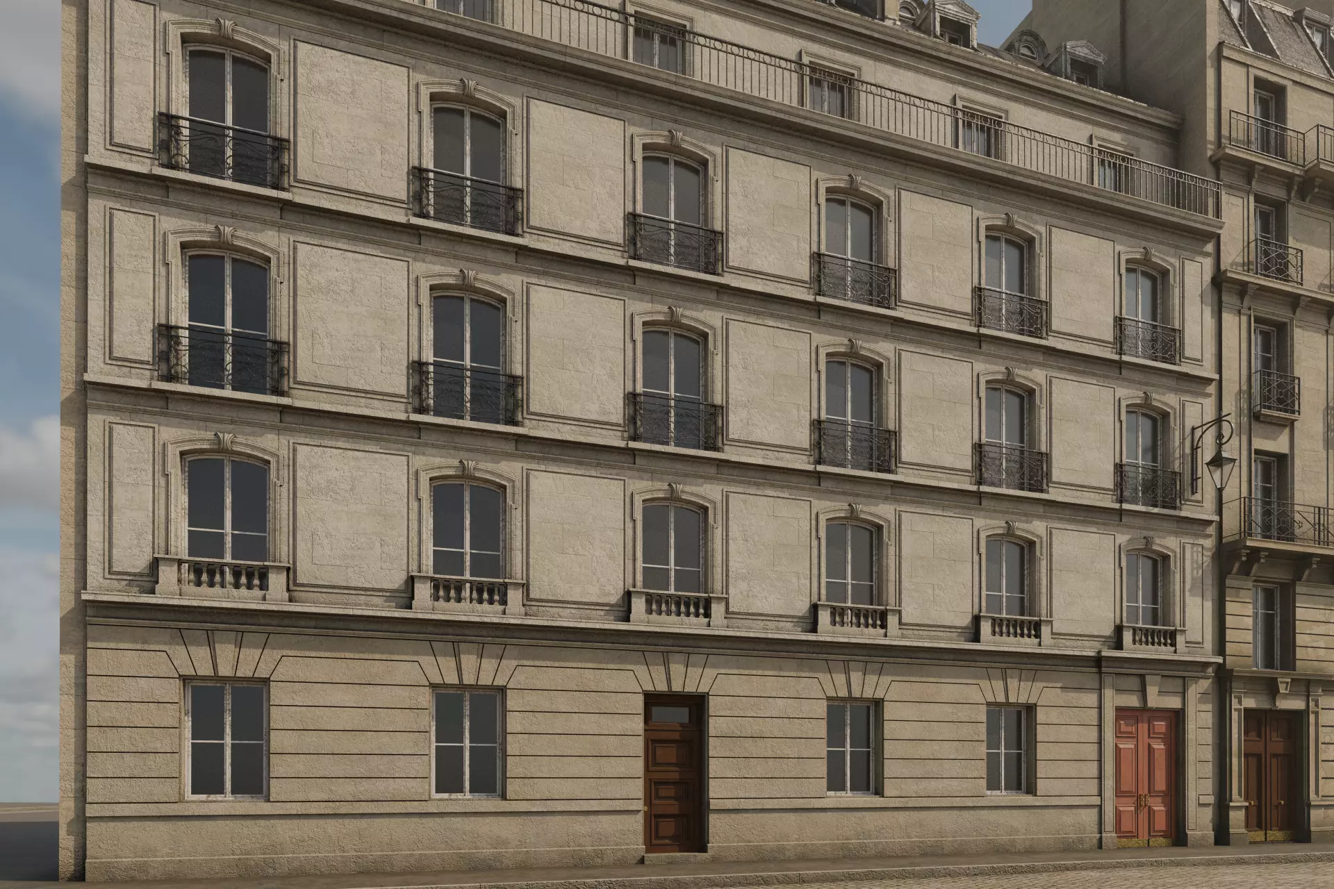 City Building VI and VII 3D model_3