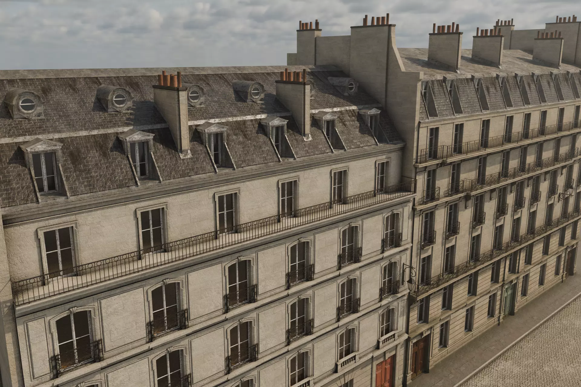 City Building VI and VII 3D model_12