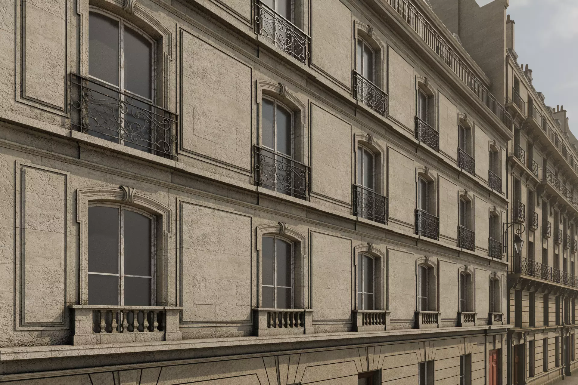 City Building VI and VII 3D model_9