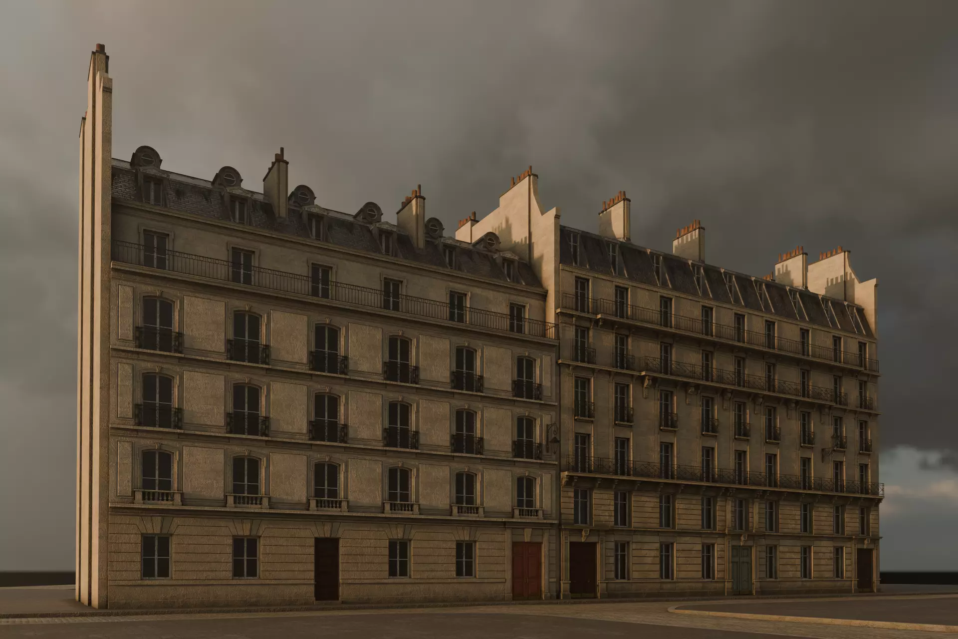 City Building VI and VII 3D model_14