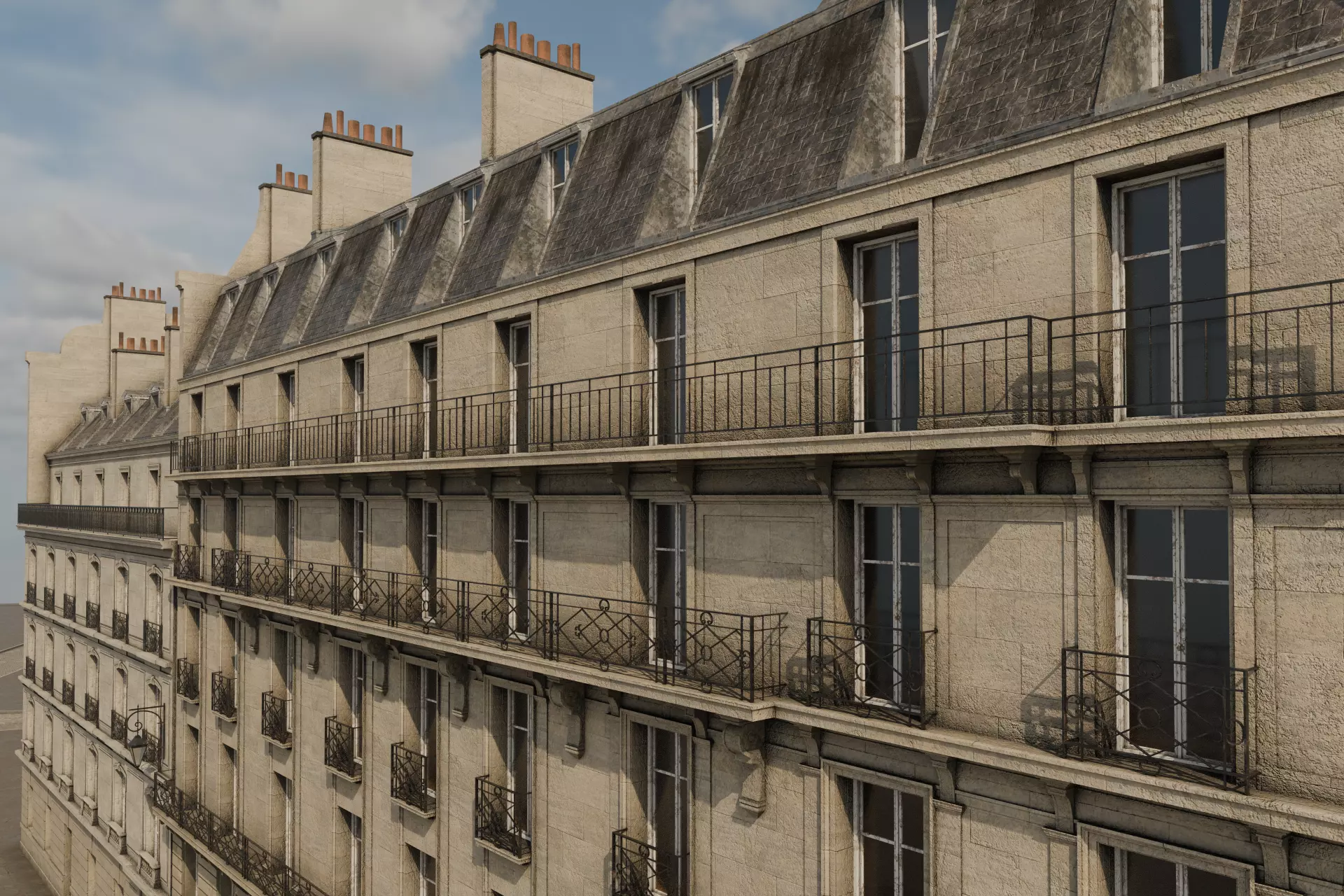 City Building VI and VII 3D model_8