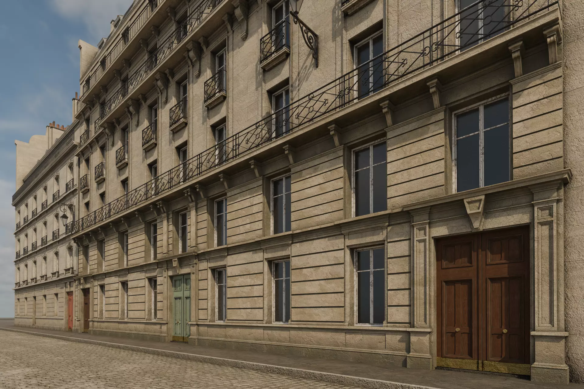 City Building VI and VII 3D model_5