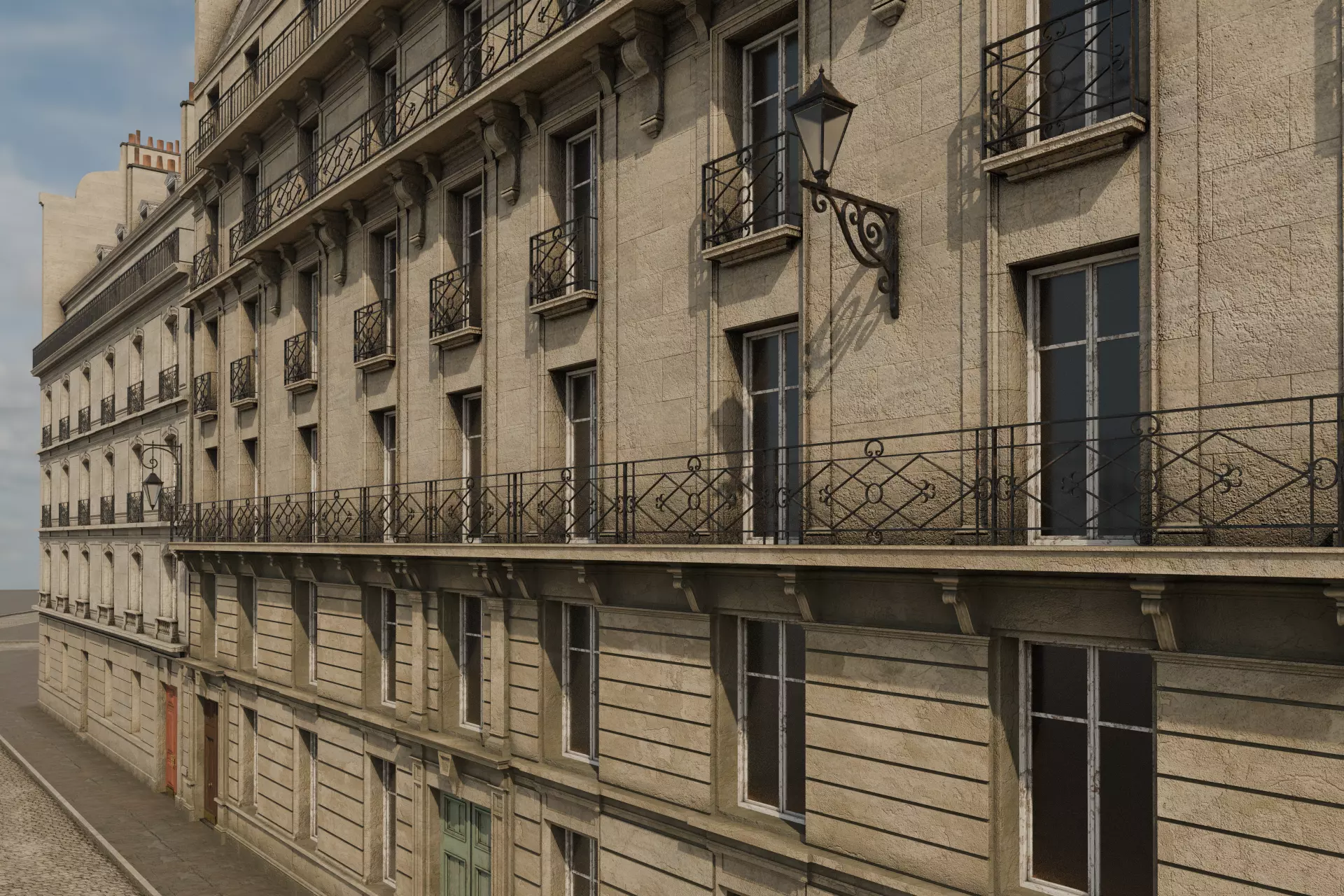 City Building VI and VII 3D model_7