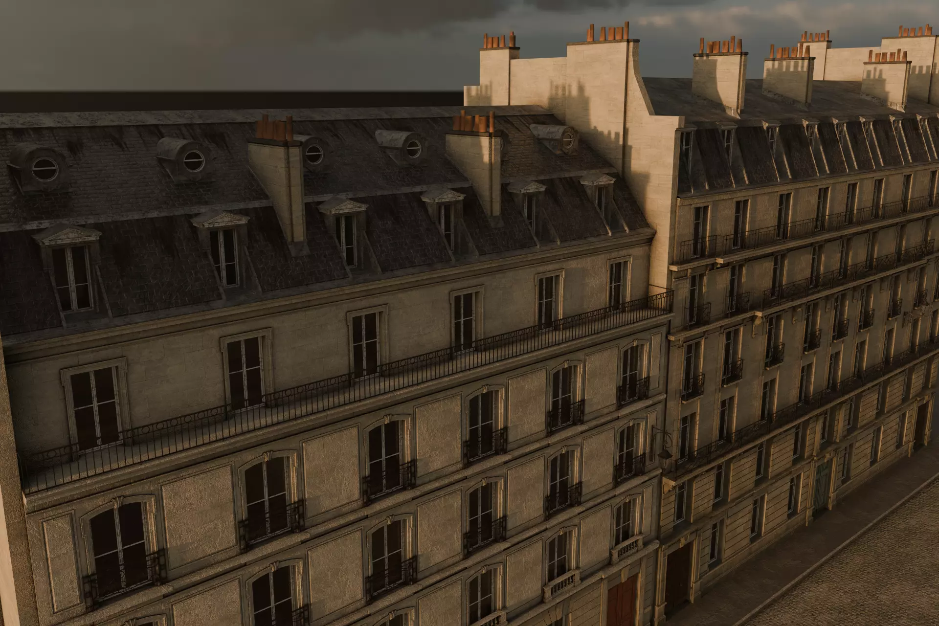 City Building VI and VII 3D model_13