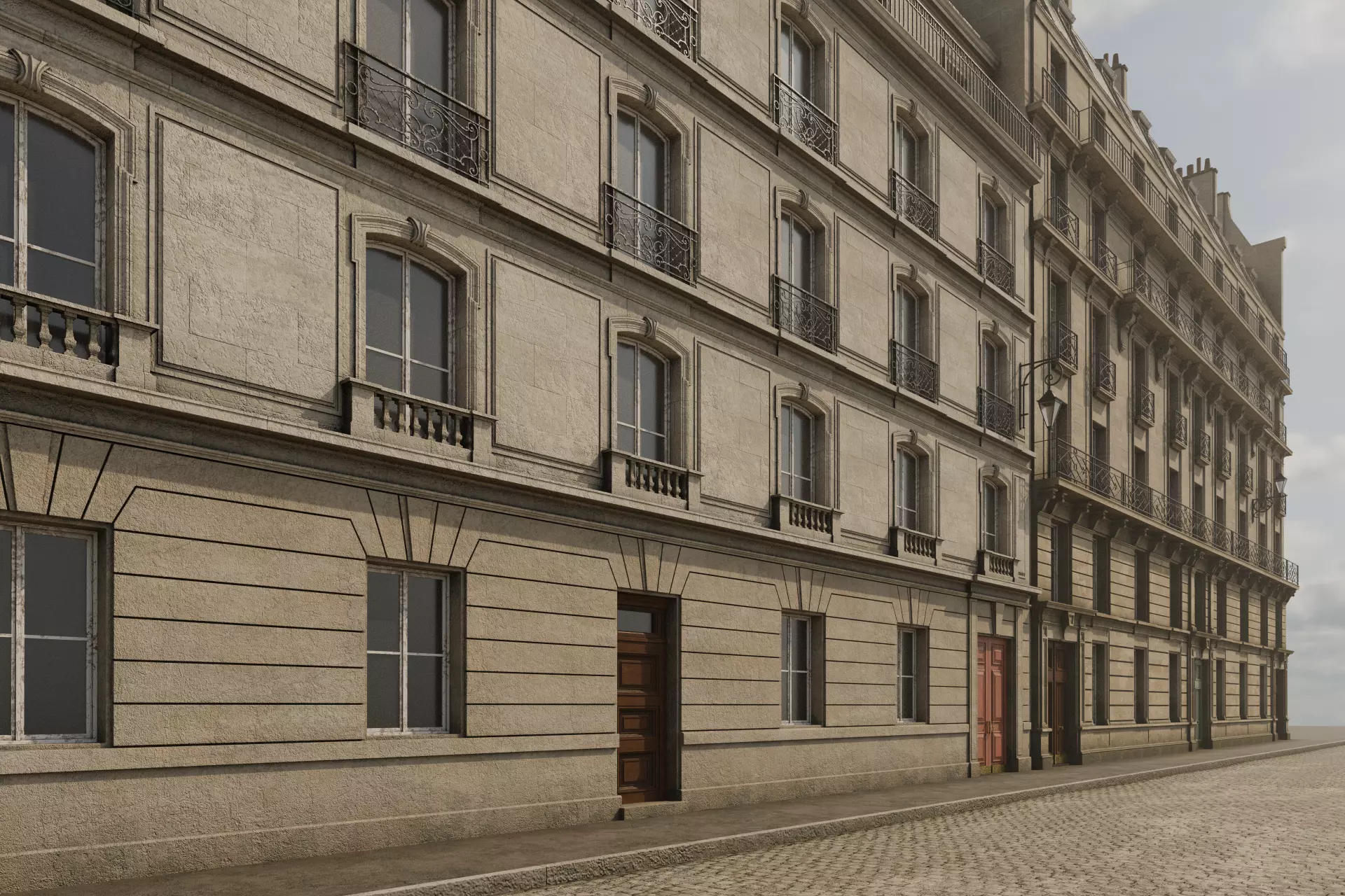 City Building VI and VII 3D model_6