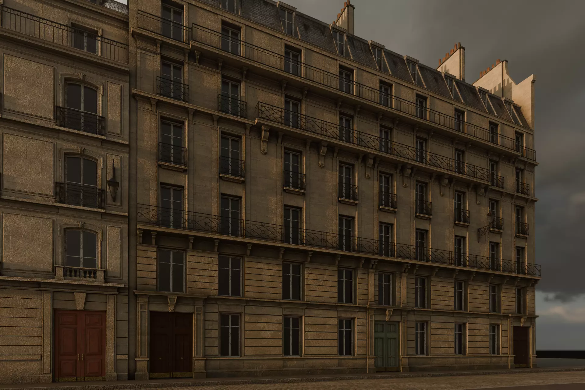 City Building VI and VII 3D model_16