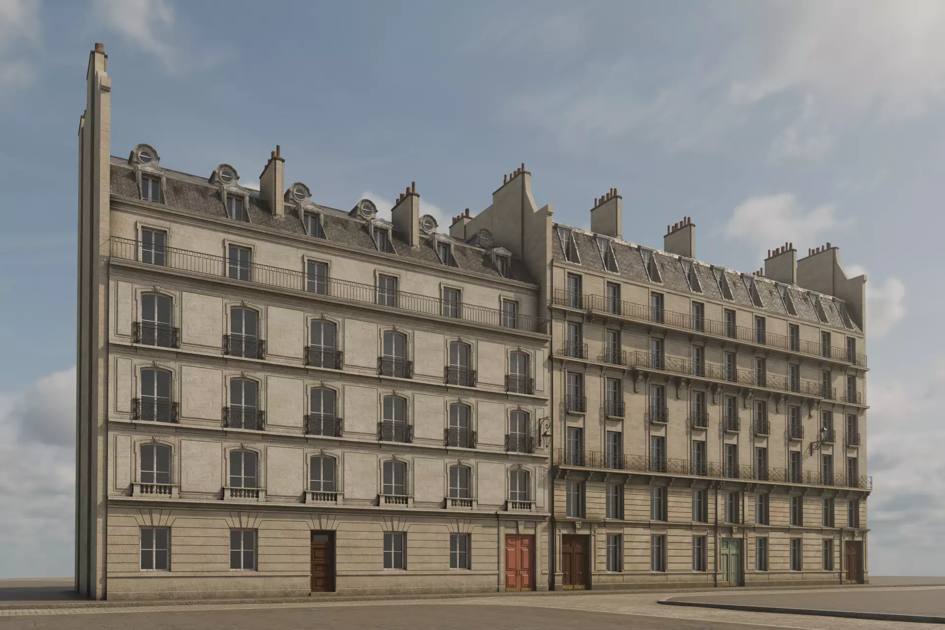 City Building VI and VII 3D model_11