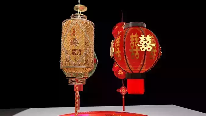 Chinese  red  lantern  