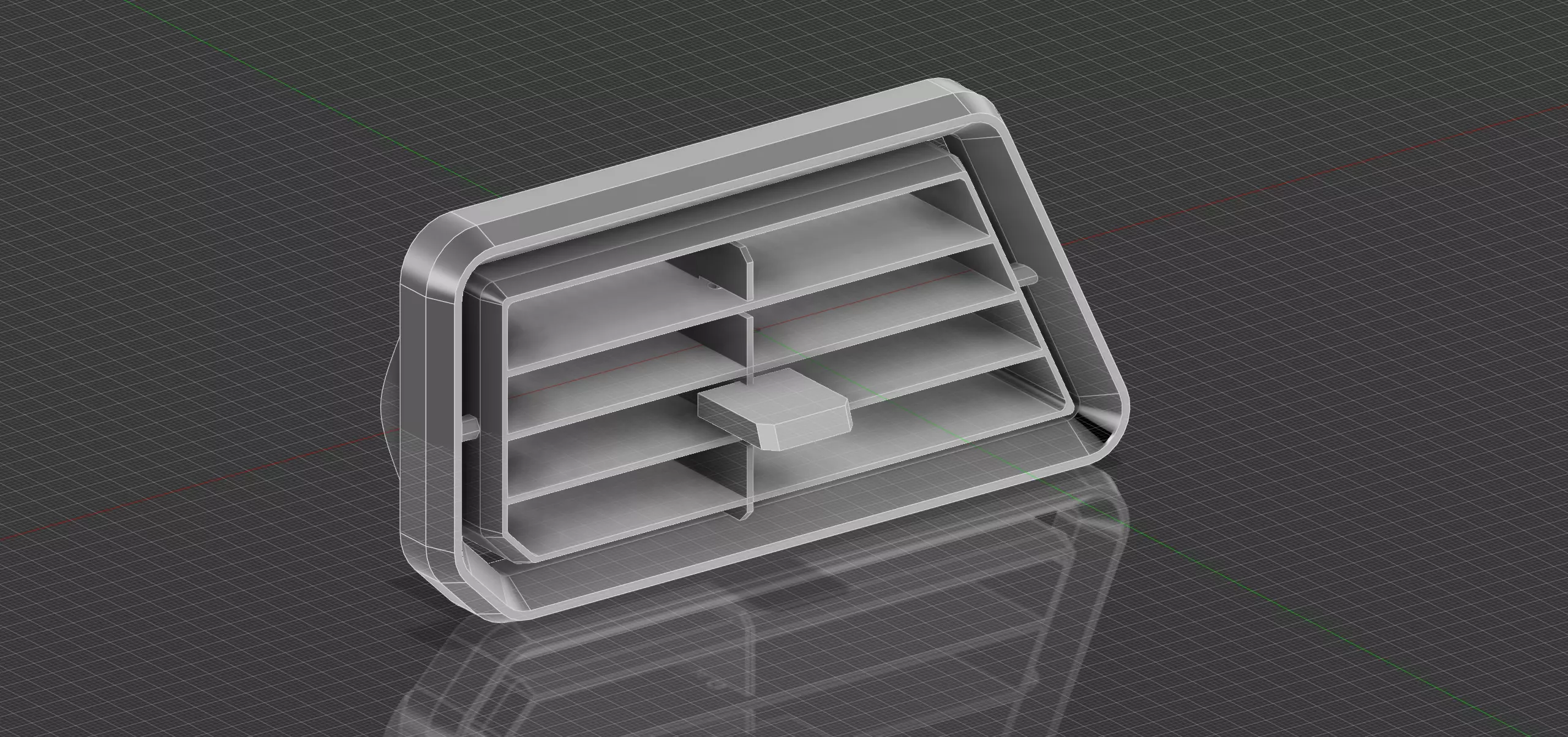 3D Airflow Redirector for Automotive 3D print model_3