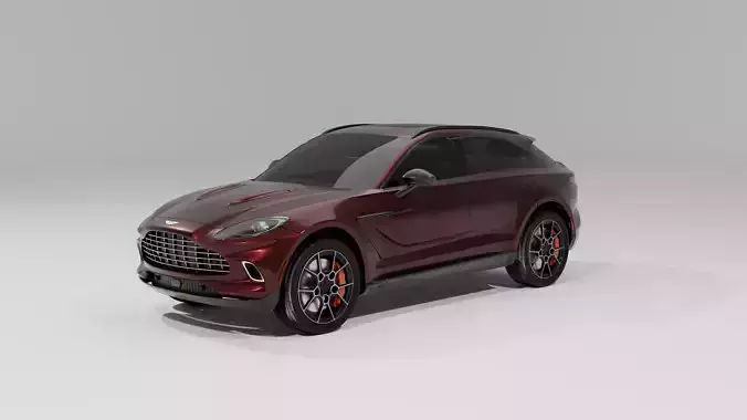 HighPoly ASTON MARTIN DBX 3DModel- Render and Animation PRINTING
