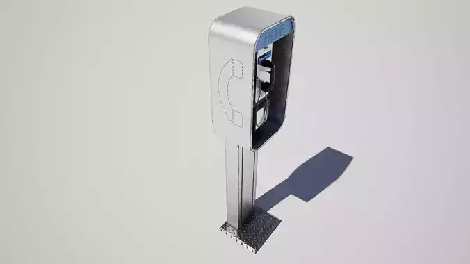 Public Payphone Telephone Booth