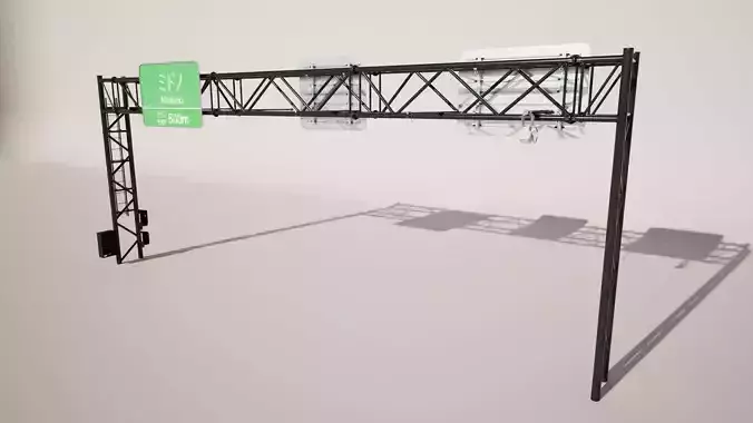 Japanese Chinese Highway Sign