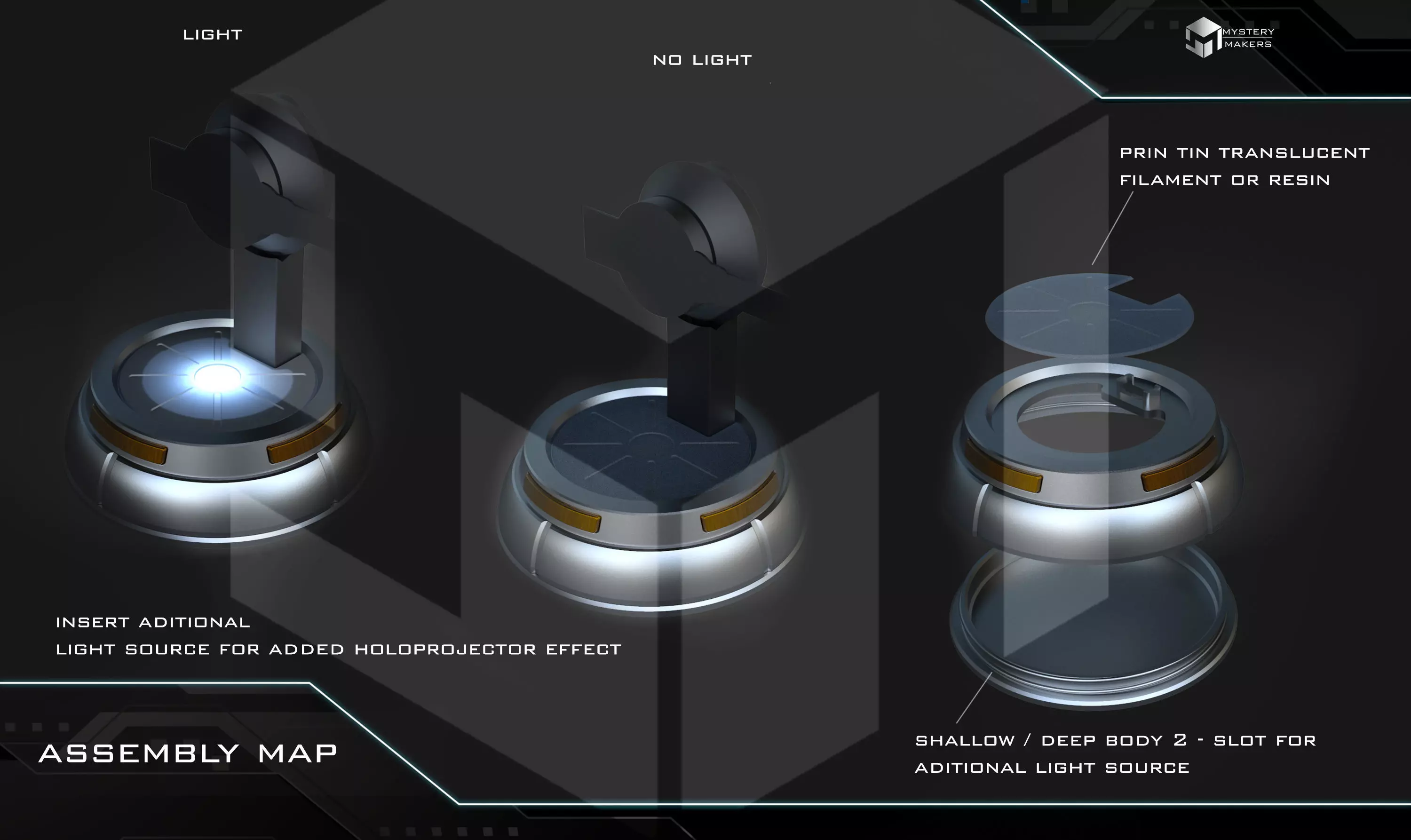 Holoprojectors bundle 3D print model_5