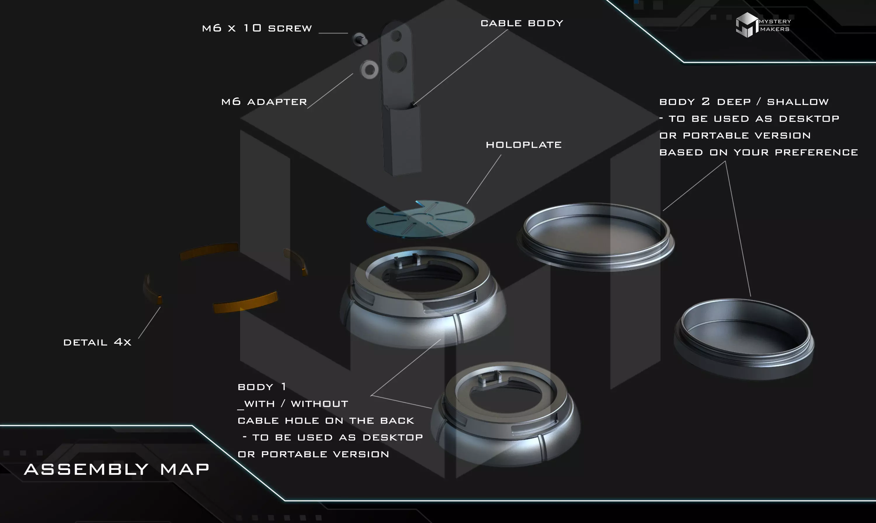 Holoprojectors bundle 3D print model_3
