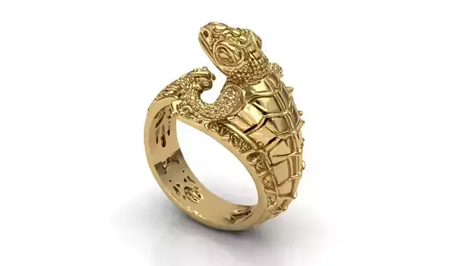 Turtle ring 