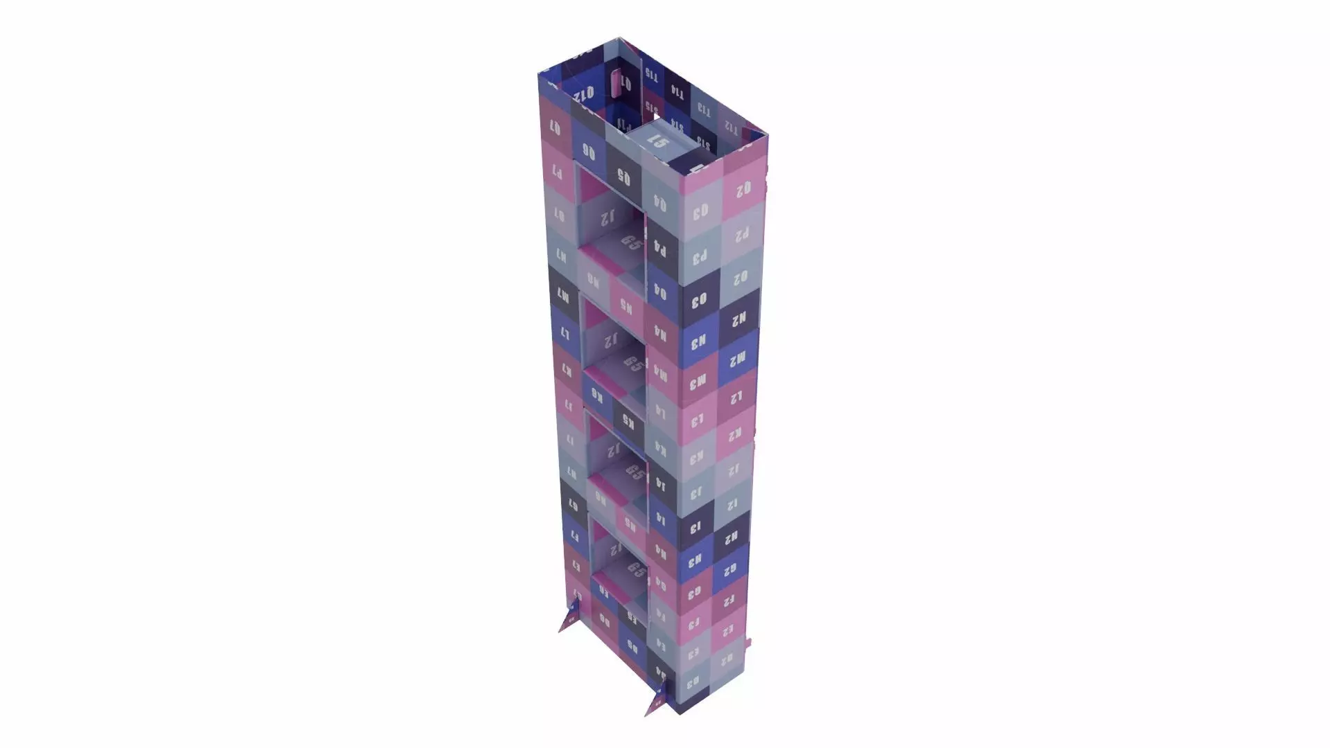 Point of Sale Cardboard Display Stand Texture_5