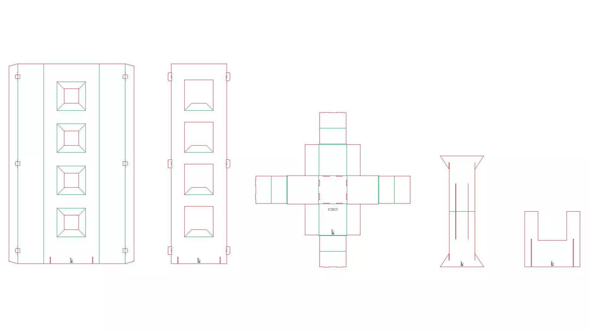 Point of Sale Cardboard Display Stand Texture_13