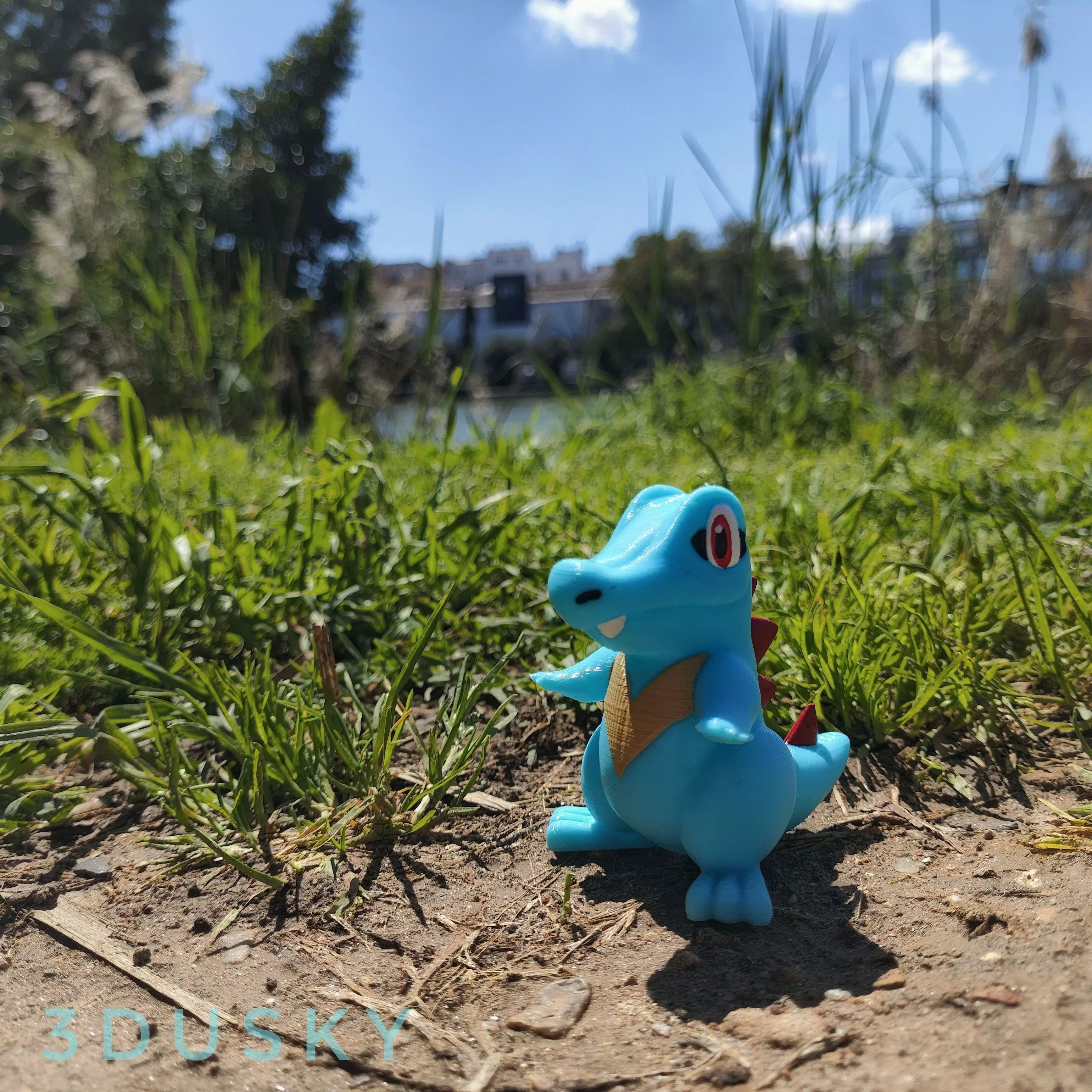 Totodile Pokemon 3D print model_0
