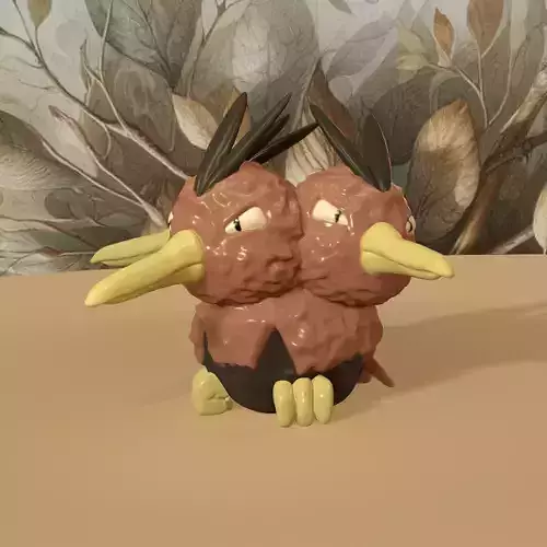 Dodrio Chibi Pokemon 3D print model
