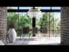 Aurora Brass And Glass Chandelier Light 31 Inch Low-poly 3D model_1