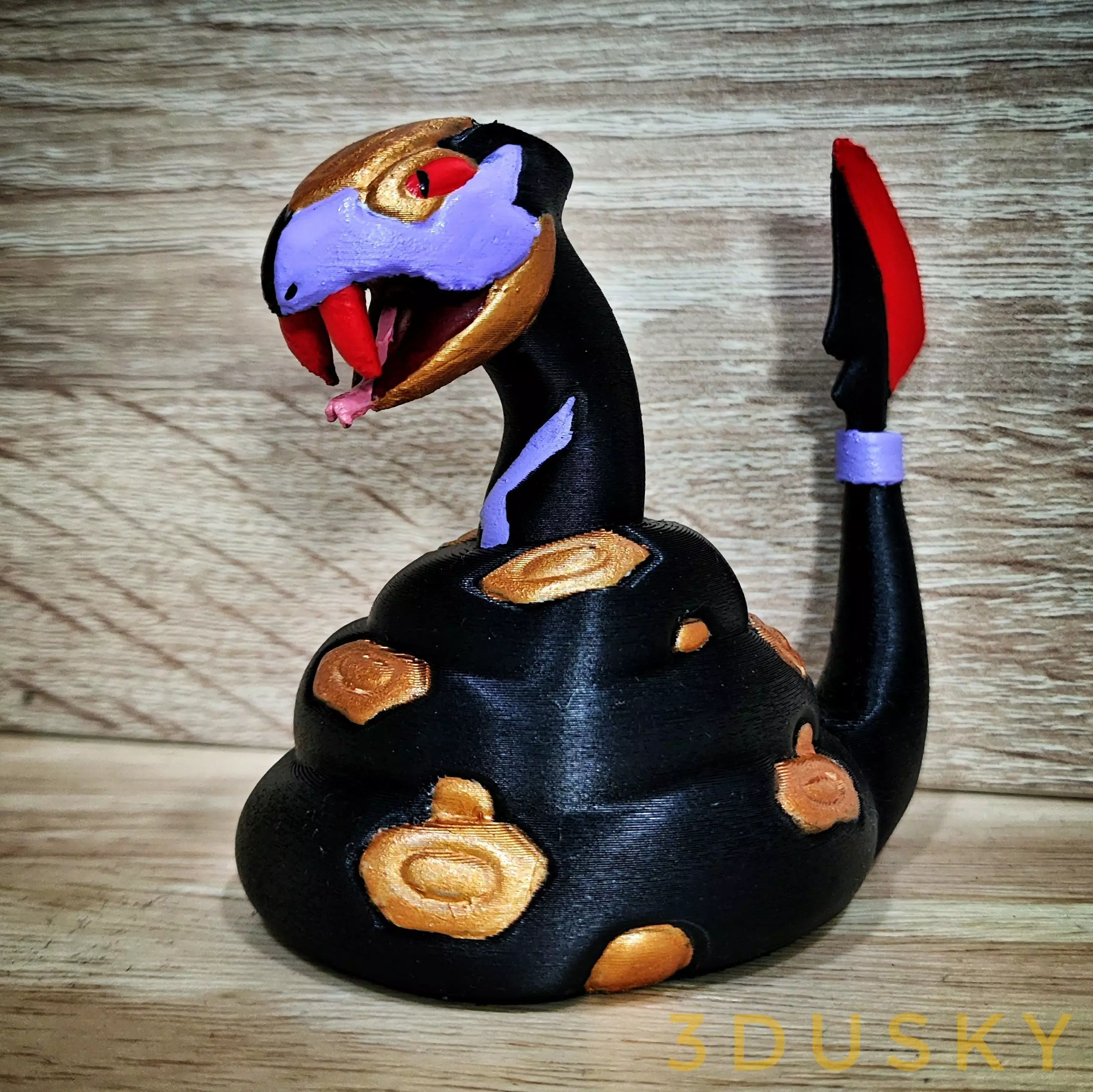 Seviper Pokemon Free 3D print model