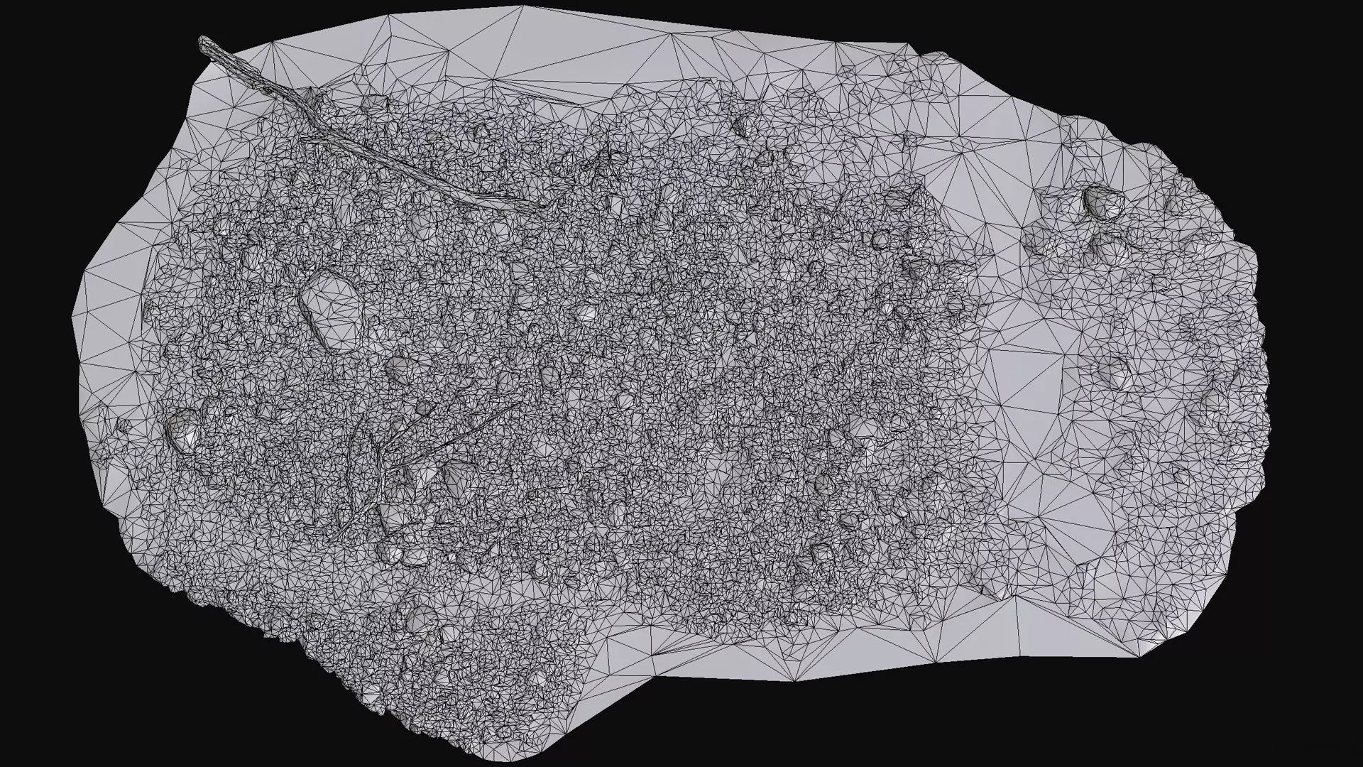 debris cliff stones ground pt1 PBR photogrammetry Low-poly 3D model_7