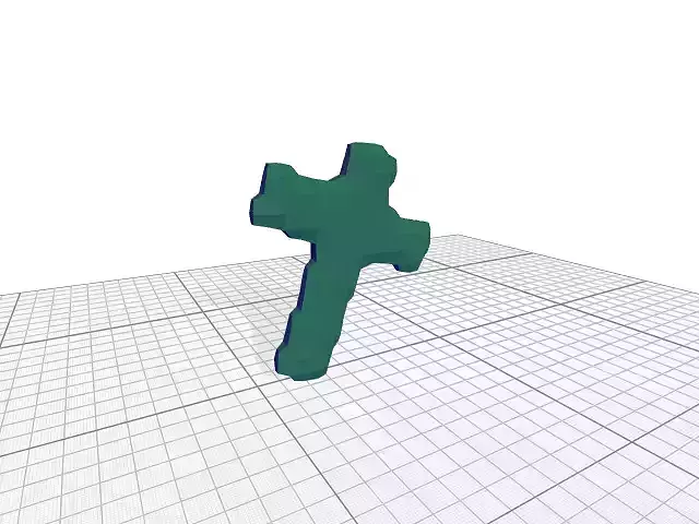Another Wavy Cross
