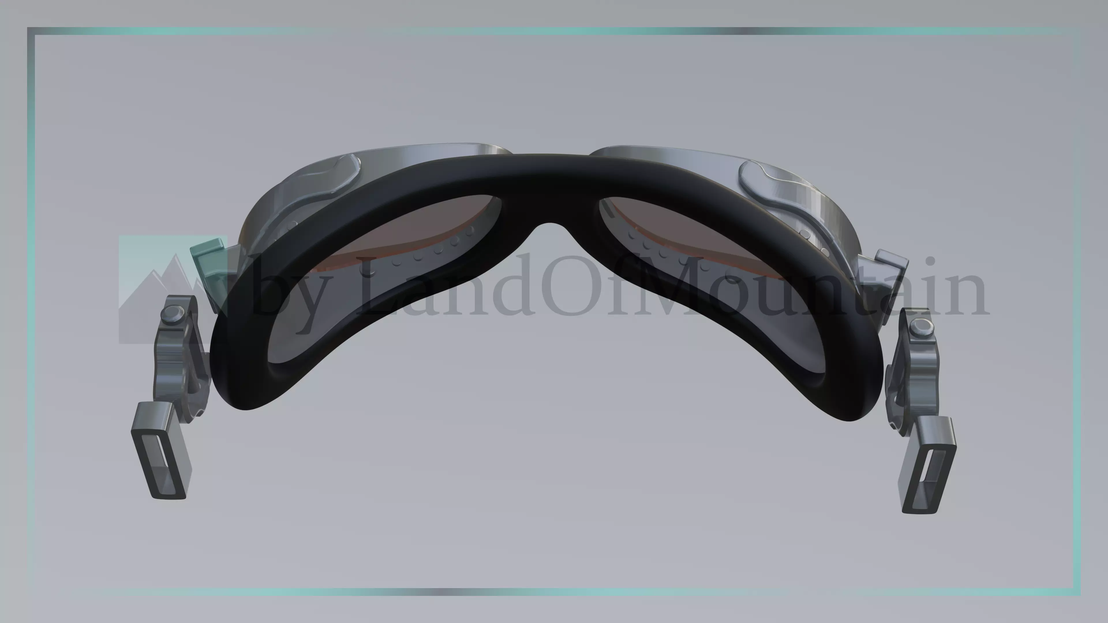 Final Fantasy VII - Cid Highwind Goggles 3D print model_4