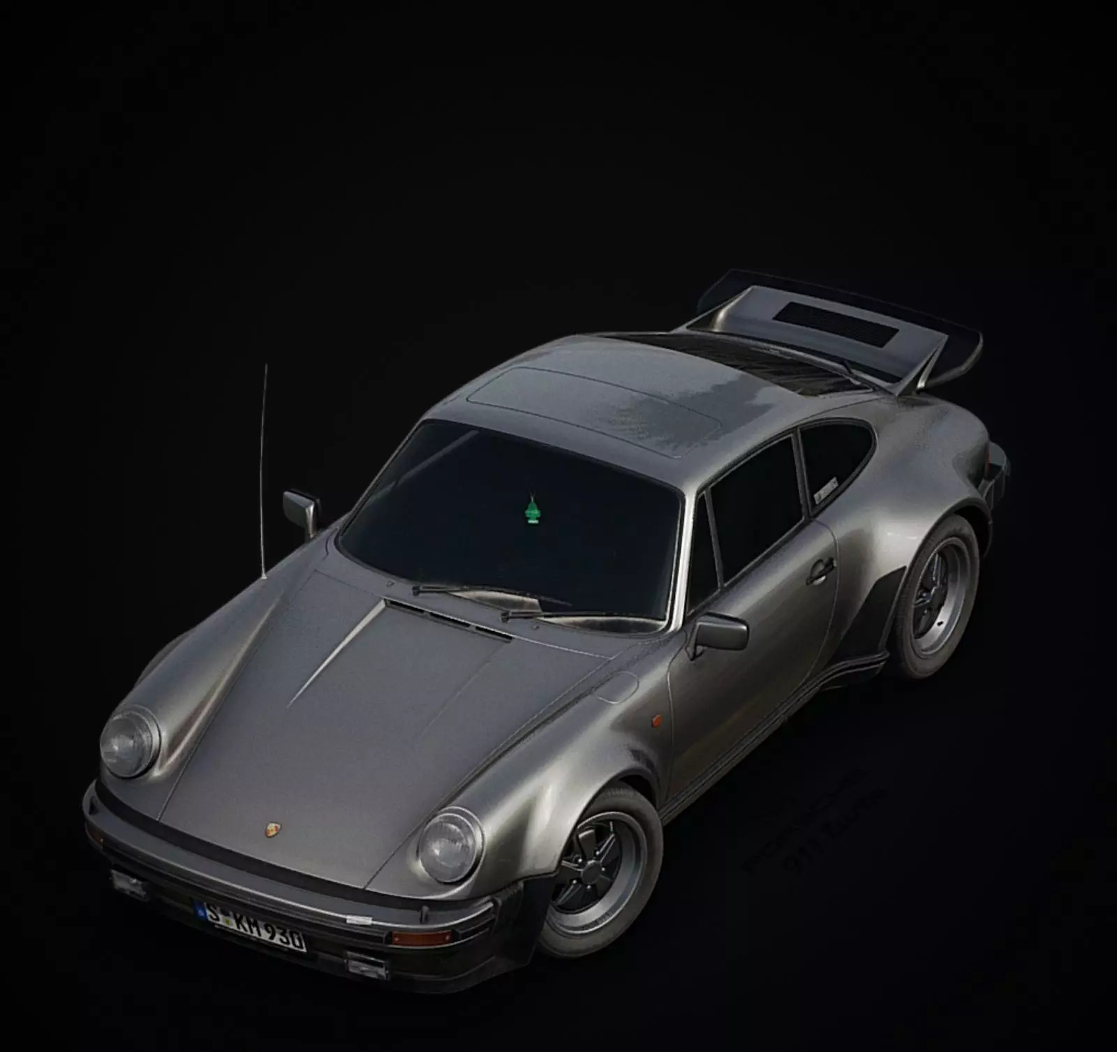 Porsche 911 3D model_3