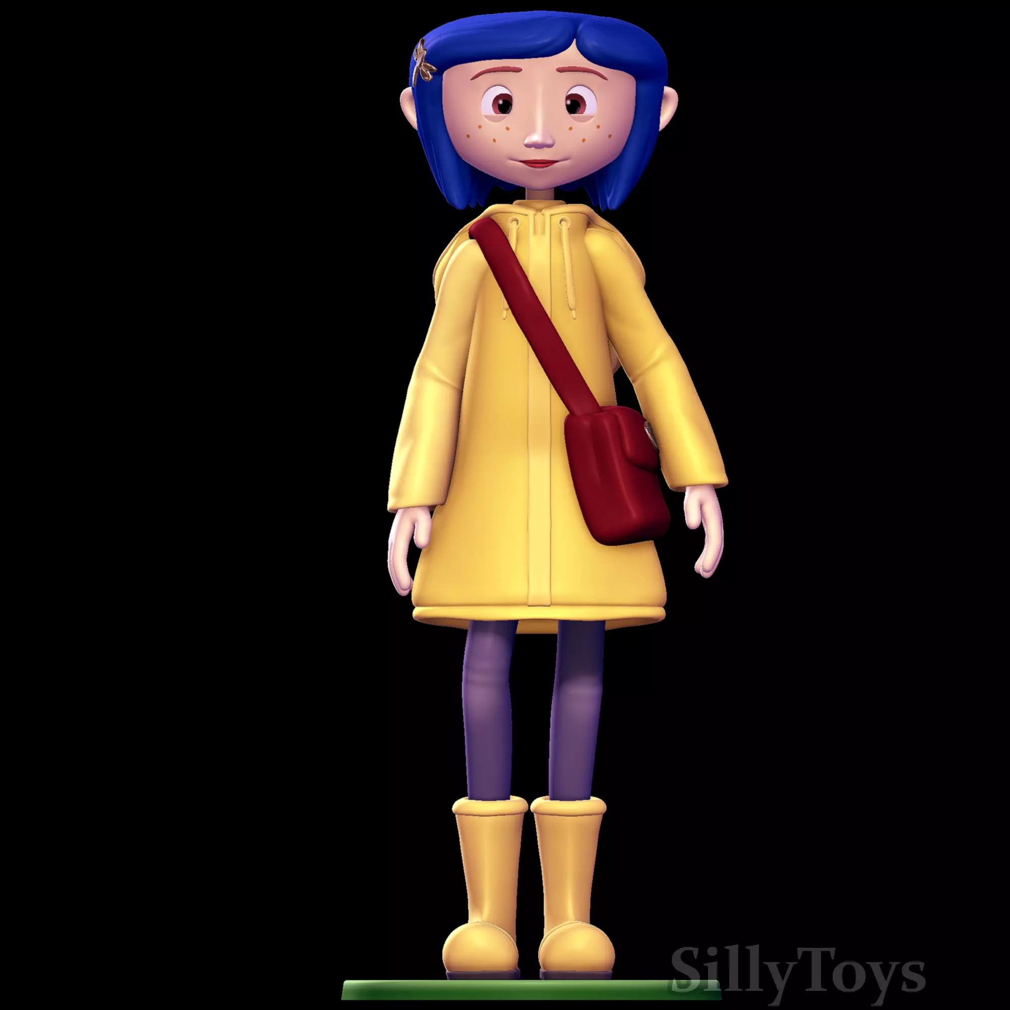 Coraline 3D print model