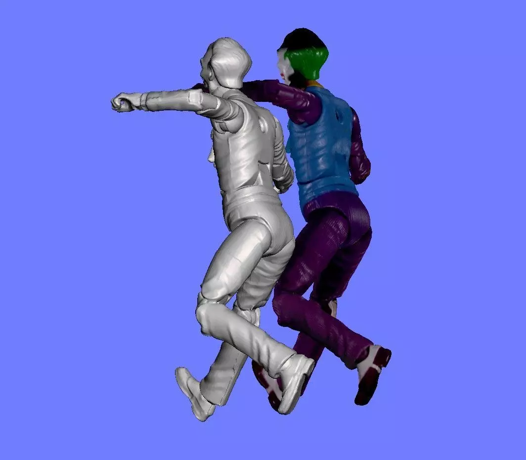 JOKER FIGURE - 3D SCAN - 3D print model_1