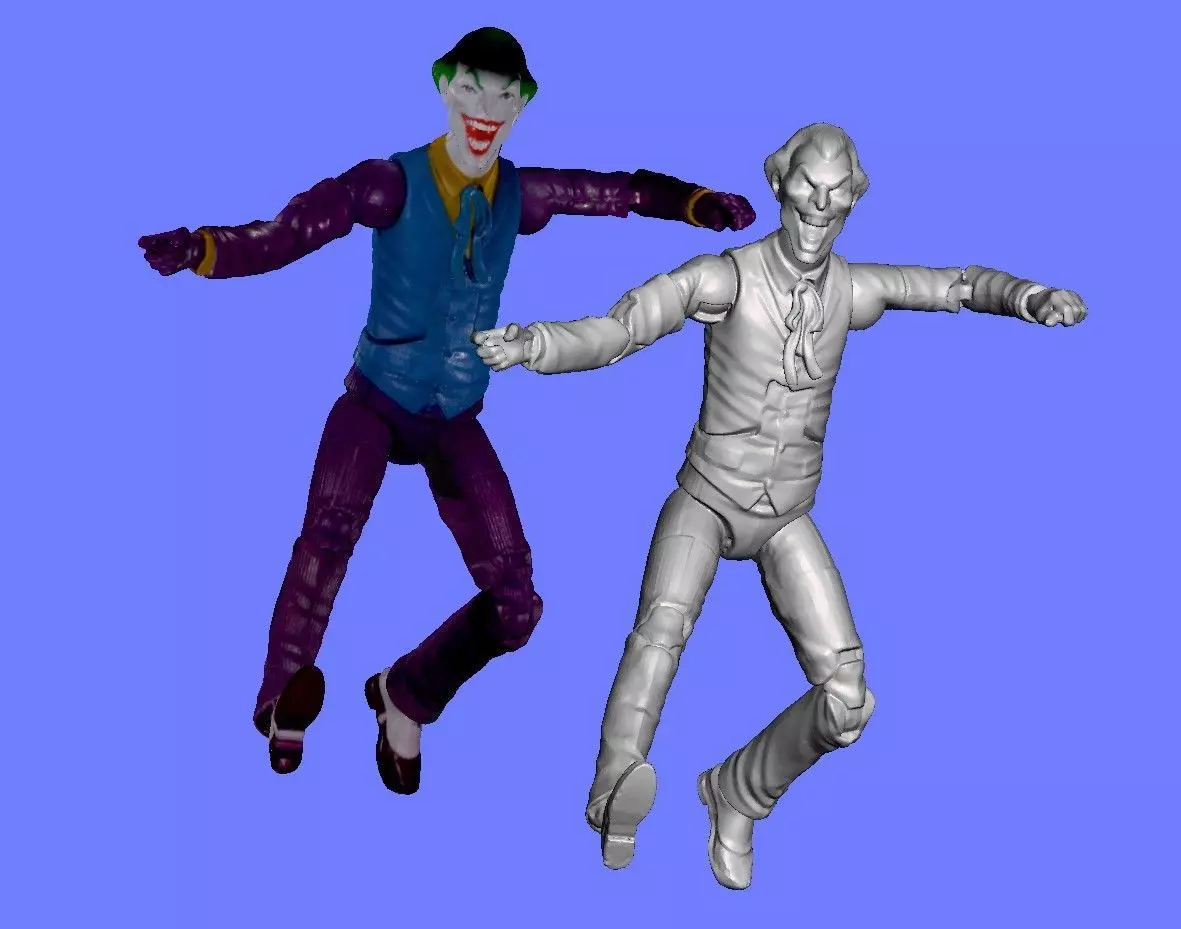 JOKER FIGURE - 3D SCAN - 3D print model_3