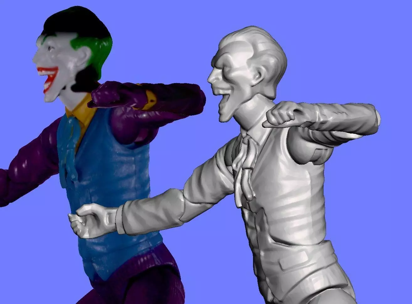 JOKER FIGURE - 3D SCAN - 3D print model_10