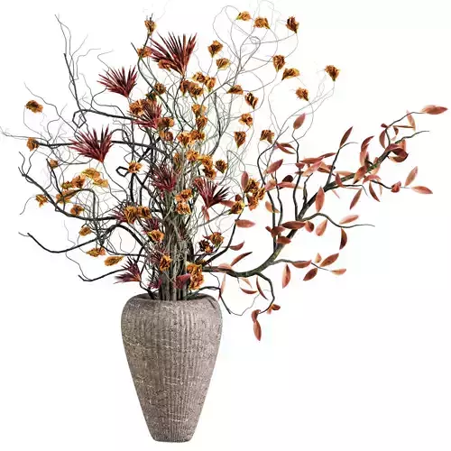 autumn Bouquet 3D model